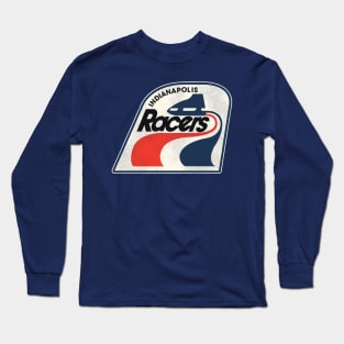 Defunct Indianapolis Racers Hockey Team Long Sleeve T-Shirt